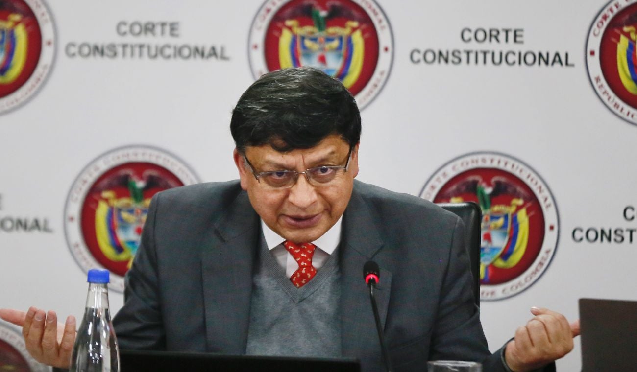 Magistrado Jorge Enrique Ibáñez | Corte Constitucional | Bogotá | Noviembre 2023